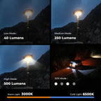 Flextail EVO LANTERN - FLEXTAIL x OuTask 2-in-1 Telescopic Lantern