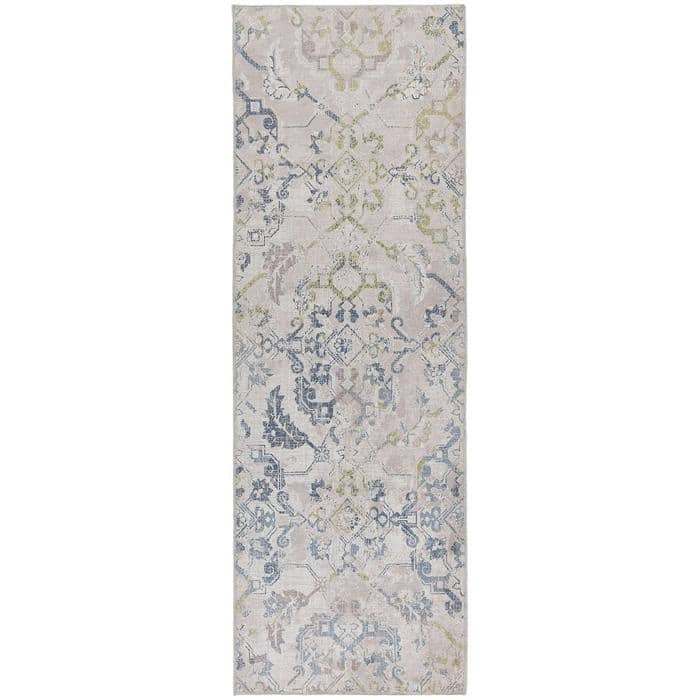 Washable Rug Eterna Floral Design 67X200 cm