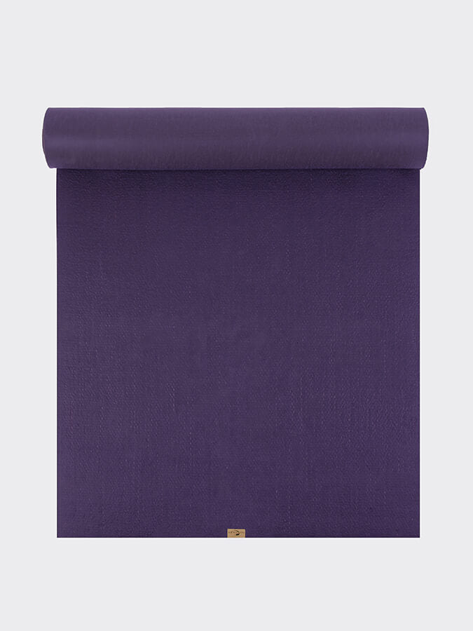 ecoYoga Phoenix Extra Long Jute Yoga Mat - 6mm Lavender