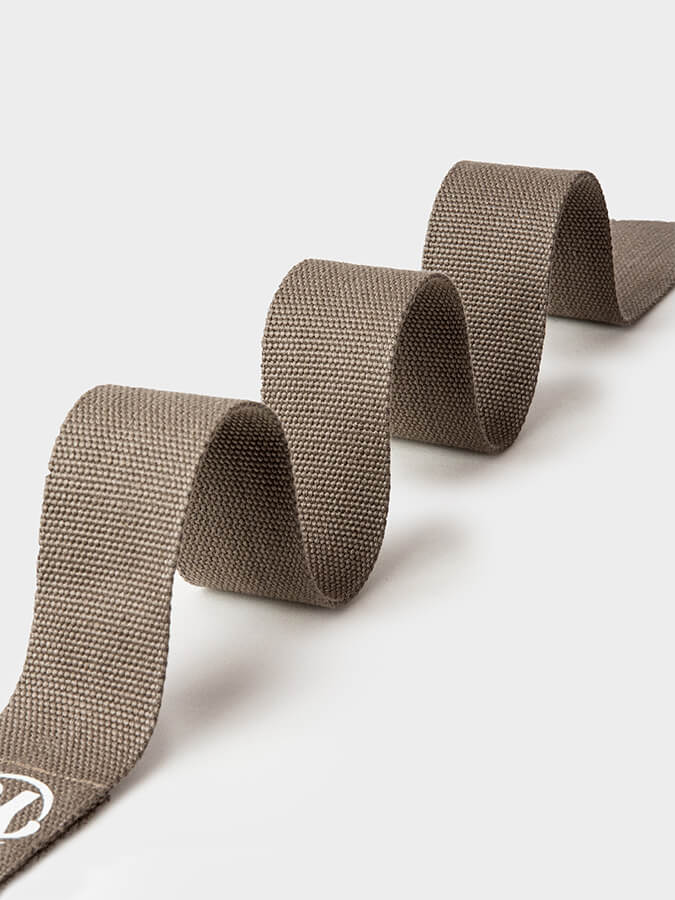 GOTS Organic Cotton D-Ring 2.5m Yoga Belt Strap