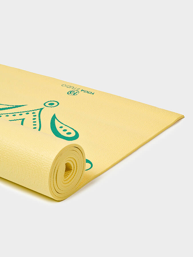 Designed Reversible Sticky Yoga Mat 6mm