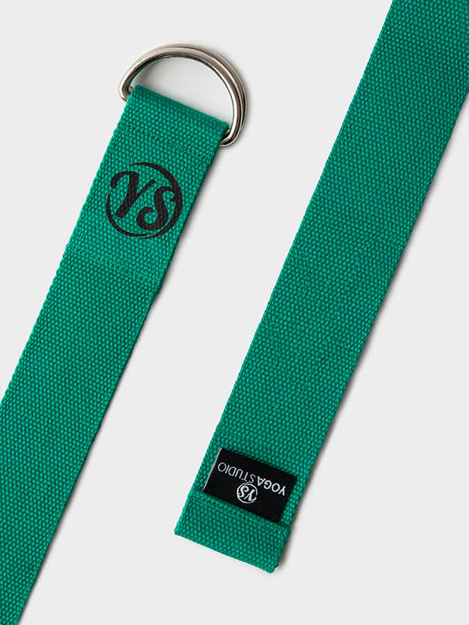 GOTS Organic Cotton D-Ring 2.5m Yoga Belt Strap