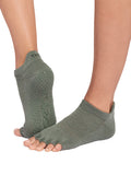 ToeSox Low Rise Half Toe Women's Yoga Grip Socks