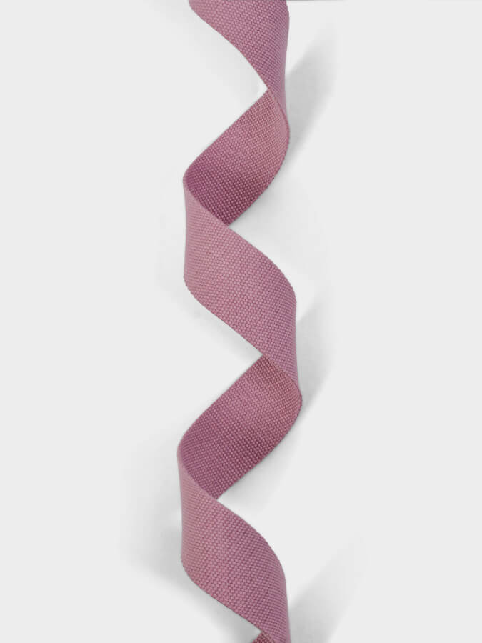 GOTS Organic Cotton D-Ring 2.5m Yoga Belt Strap
