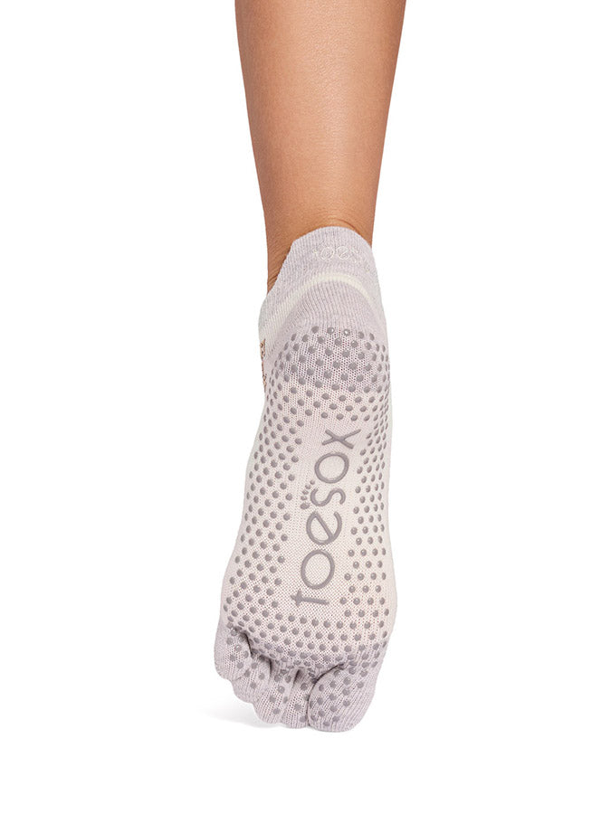 ToeSox Low Rise Full Toe Women's Yoga Grip Socks