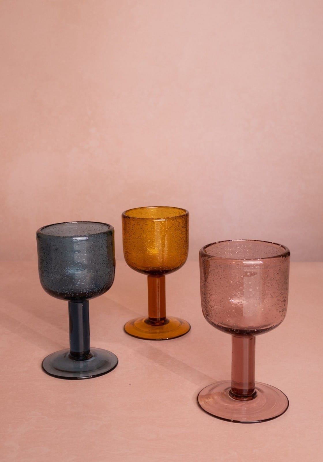 Eleanor Wine Glass, Mustard - Set of 8