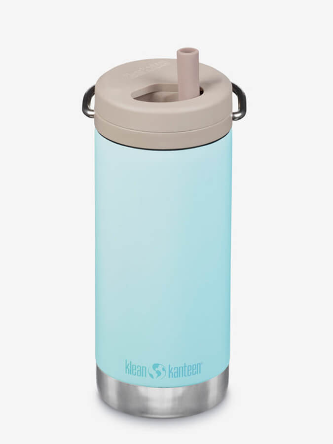 Klean Kanteen TKWide Insulated Bottle 12oz (355ml) With Twist Cap Blue Tint