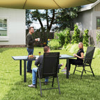 2PCS Folding Chair w/ Breathable Mesh Back and Seat