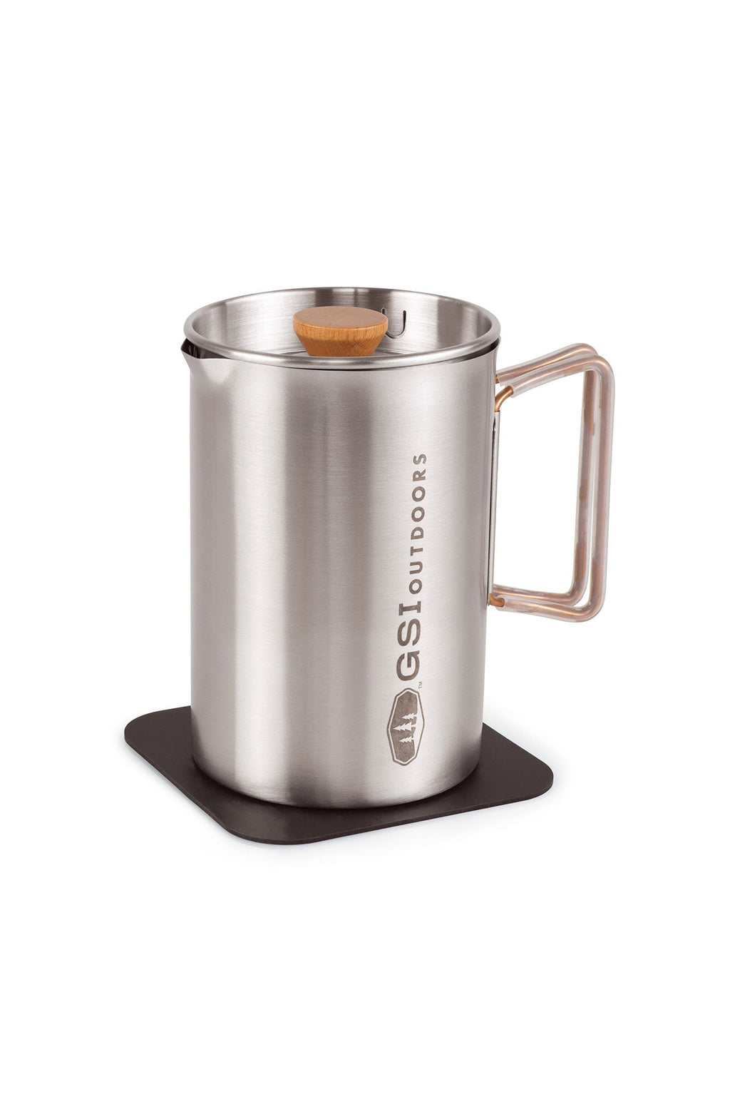 GSI Outdoors Glacier 20 fl oz. Stovetop Javapress + Boiler