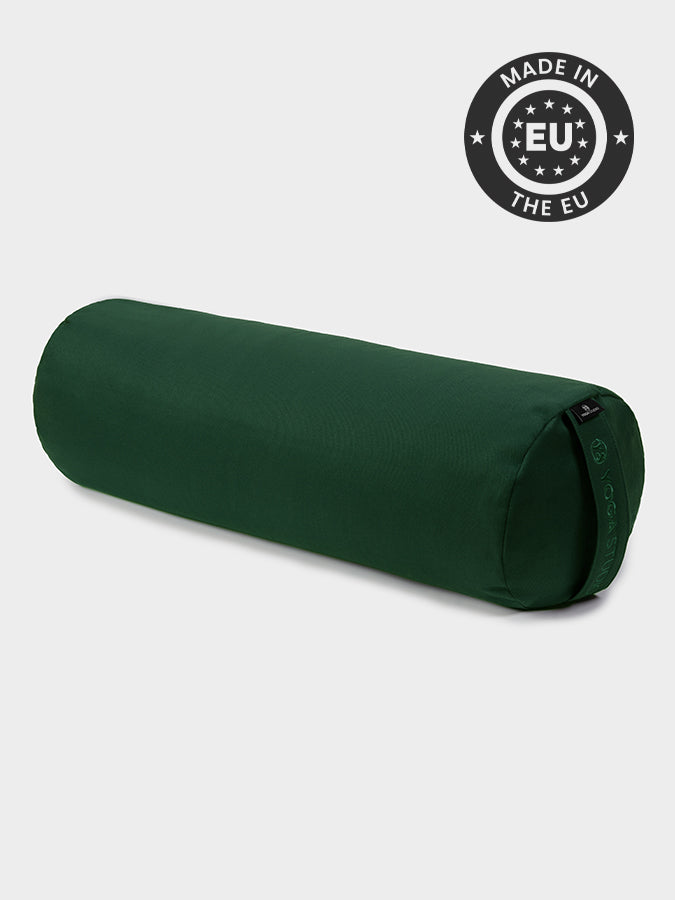 Yoga Studio Organic Buckwheat Yoga Bolster – Meditation & Restorative Support Forest Green