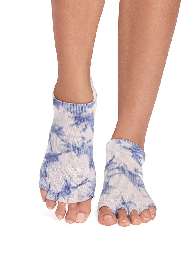 ToeSox Low Rise Half Toe Women's Yoga Grip Socks