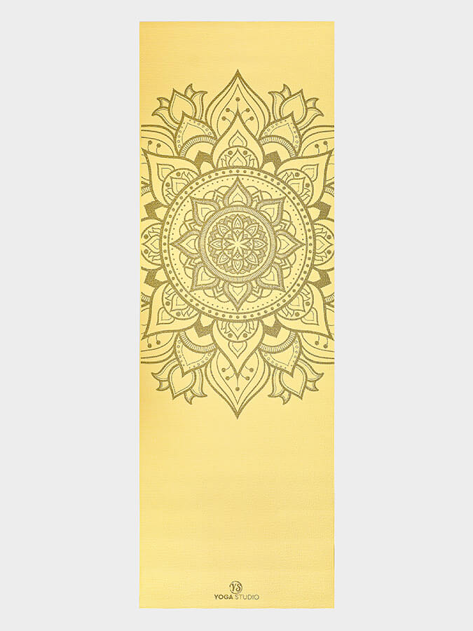 Designed Reversible Sticky Yoga Mat 6mm