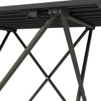 Folding Camping Table for Outdoor Camping, Picnic, Hiking, Black
