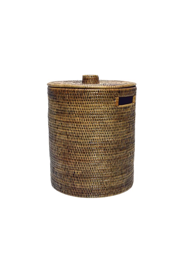 Handwoven Luxe Washing Hamper