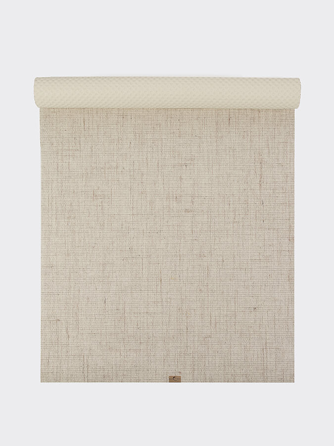 ecoYoga Travel Jute Yoga Mat - 2mm Colourfree