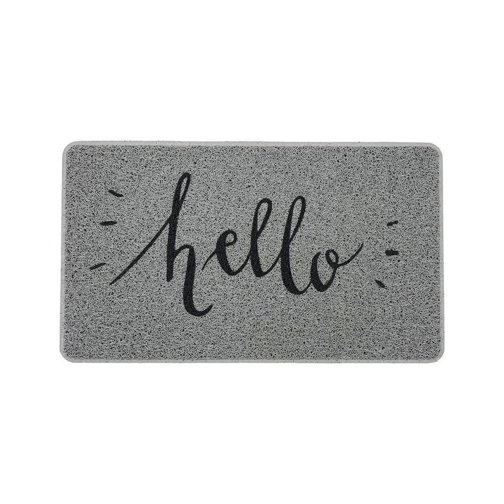 Hello Print PVC Spaghetti Looper Doormat 75x44cm