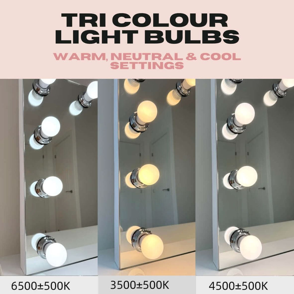 Vanity Face LED Mirror 80x60cm