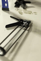 Heavy Duty Skeleton Caulking Gun - Extra Strong Metal Frame Flow