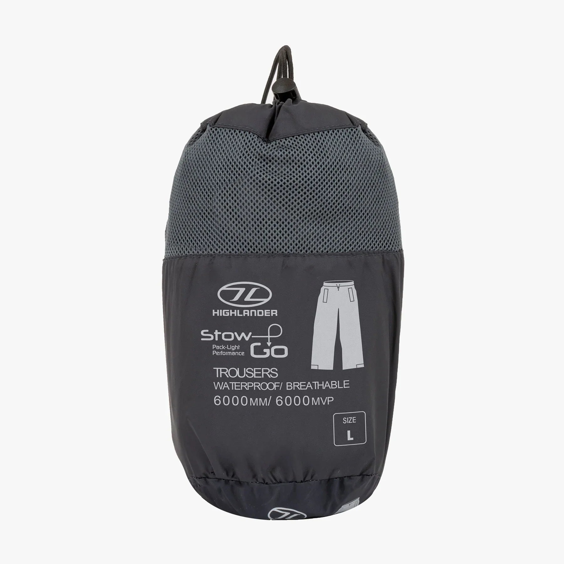 Highlander Stow and Go Trousers - Charcoal xxl