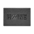 Home Paw Embossed Spaghetti Doormat Dark Grey 60cm x 40cm