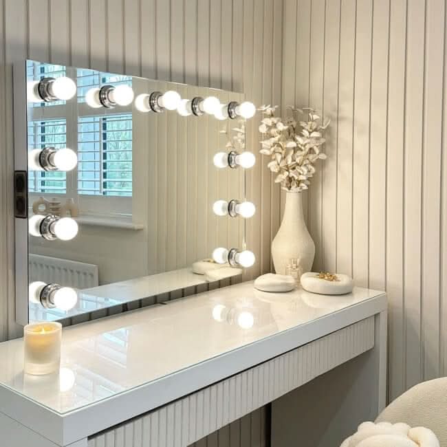 Bluetooth Vanity LED Mirror 80x60cm