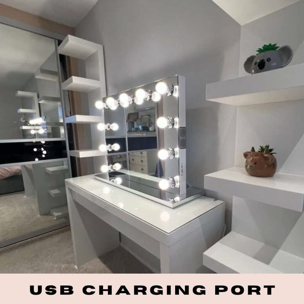 Bluetooth Vanity LED Mirror 80x60cm