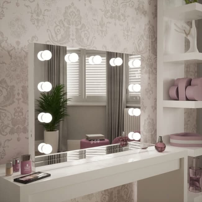 Bluetooth Vanity LED Mirror 80x60cm