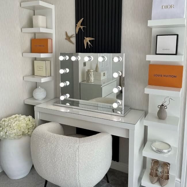 Bluetooth Vanity LED Mirror 80x60cm