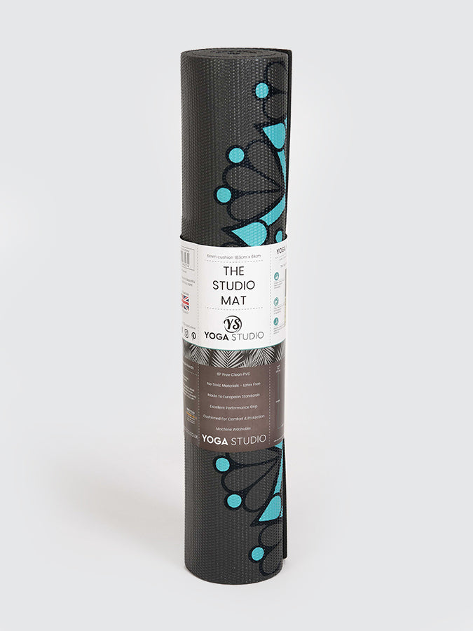 Designed Reversible Sticky Yoga Mat 6mm