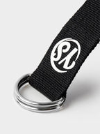 GOTS Organic Cotton D-Ring 2.5m Yoga Belt Strap