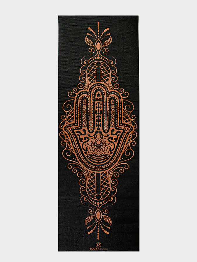 Designed Reversible Sticky Yoga Mat 6mm