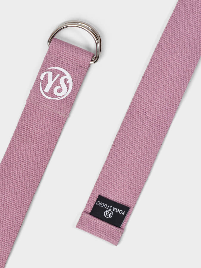 GOTS Organic Cotton D-Ring 2.5m Yoga Belt Strap