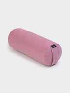 Yoga Studio Organic Buckwheat Mini Bolster Dusty Pink