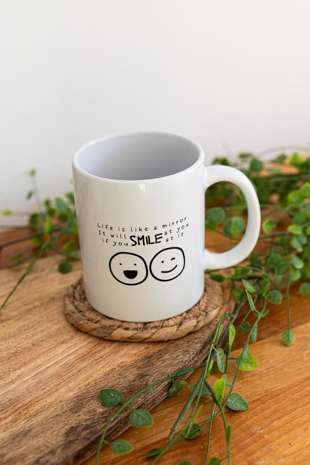 4pc Motivational Coffee Mugs Ceramic Quote Cups 300ml