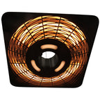 2000W Patio Electric Hanging Ceiling Heater Halogen Remote Aluminium