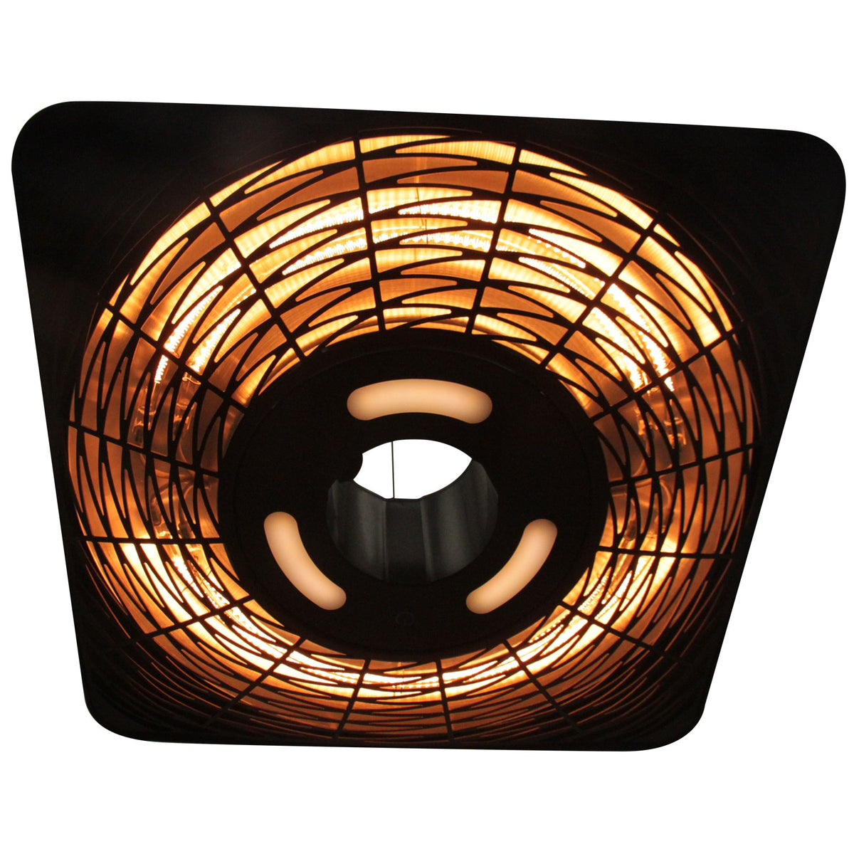 2000W Patio Electric Hanging Ceiling Heater Halogen Remote Aluminium