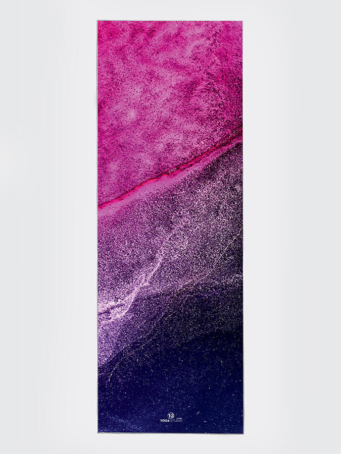 Yoga Studio Designed Yoga Mat Grip Dot Towels Purple Shore