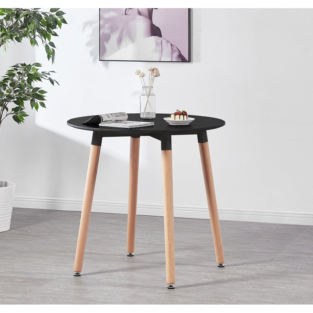 Halo Round Dining Table Set with 4 Chairs