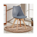 Halo Round Dining Table Set with 4 Chairs