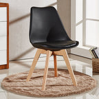 Halo Round Dining Table Set with 4 Chairs