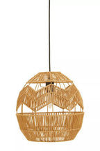 Natural Paper Rope Pendant Light