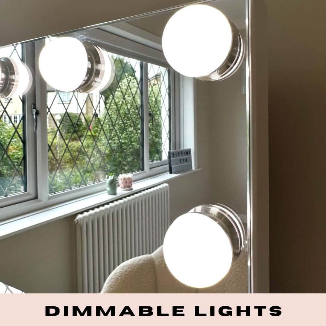 Vanity Face LED Mirror 58cmX46cm
