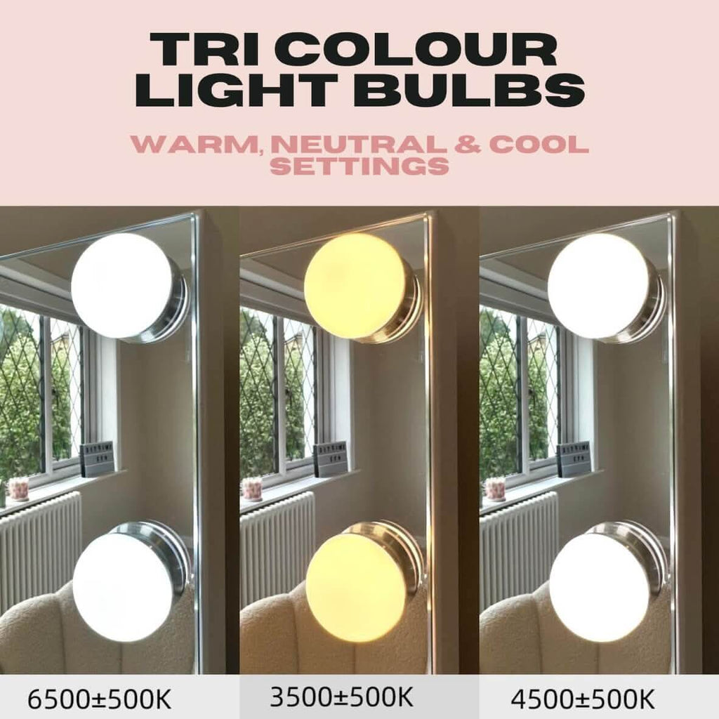 Vanity Face LED Mirror 58cmX46cm