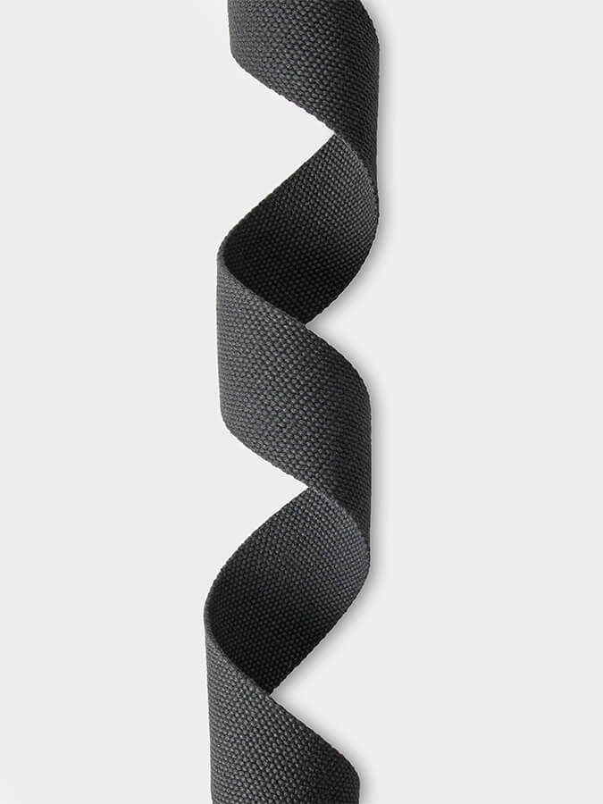 GOTS Organic Cotton D-Ring 2.5m Yoga Belt Strap