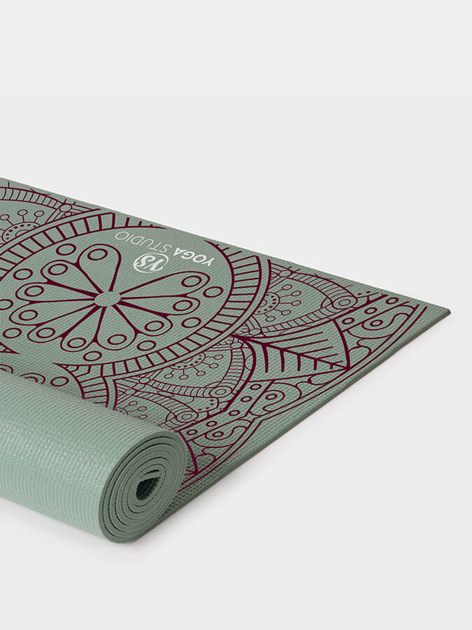 Designed Reversible Sticky Yoga Mat 6mm