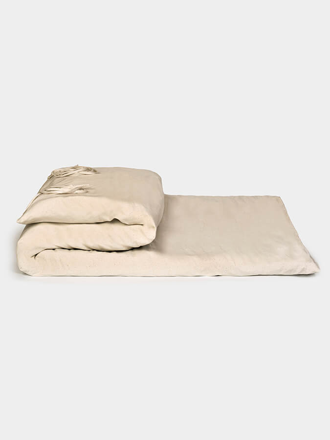 Yoga Studio Restorative Cotton Japanese Shiatsu Futon Extra Thick Mat Ecru