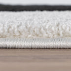 Joli Wave Black & White Rug