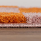 Joli Wave Orange & Pink Rug