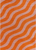 Joli Wave Orange & Pink Rug