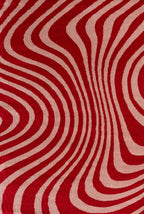 Joli Striped Red & Pink Rug